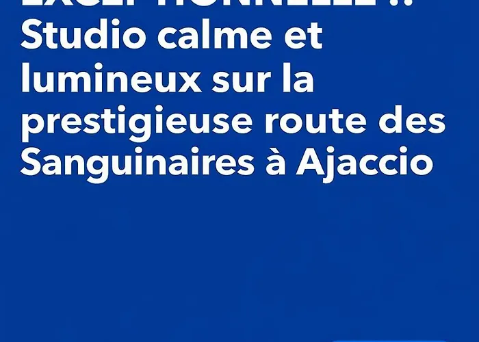 Vue Exceptionnelle !! Calme Et Lumineux Sur La Prestigieuse Route Des Sanguinaires A * Ajaccio (Corsica)